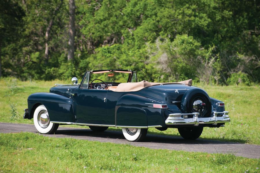  Lincoln Continental Cabriolet Black 1948 года  (фото 2 из 22)